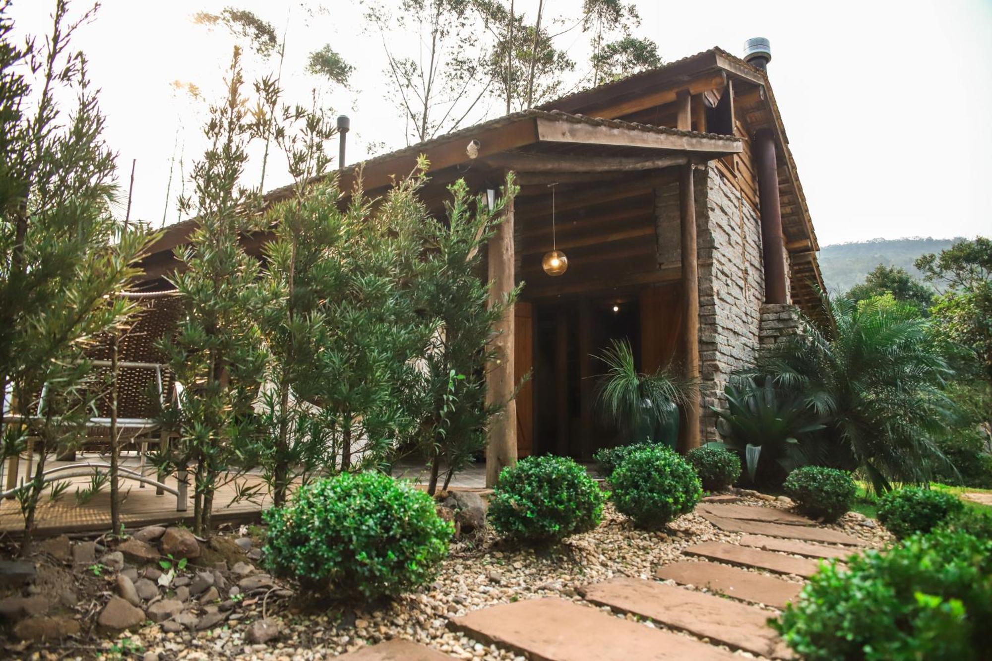 Chale Casa De Pedra, Vivenda Serra Velha, Chales De Montanha Timbe do Sul Exterior photo