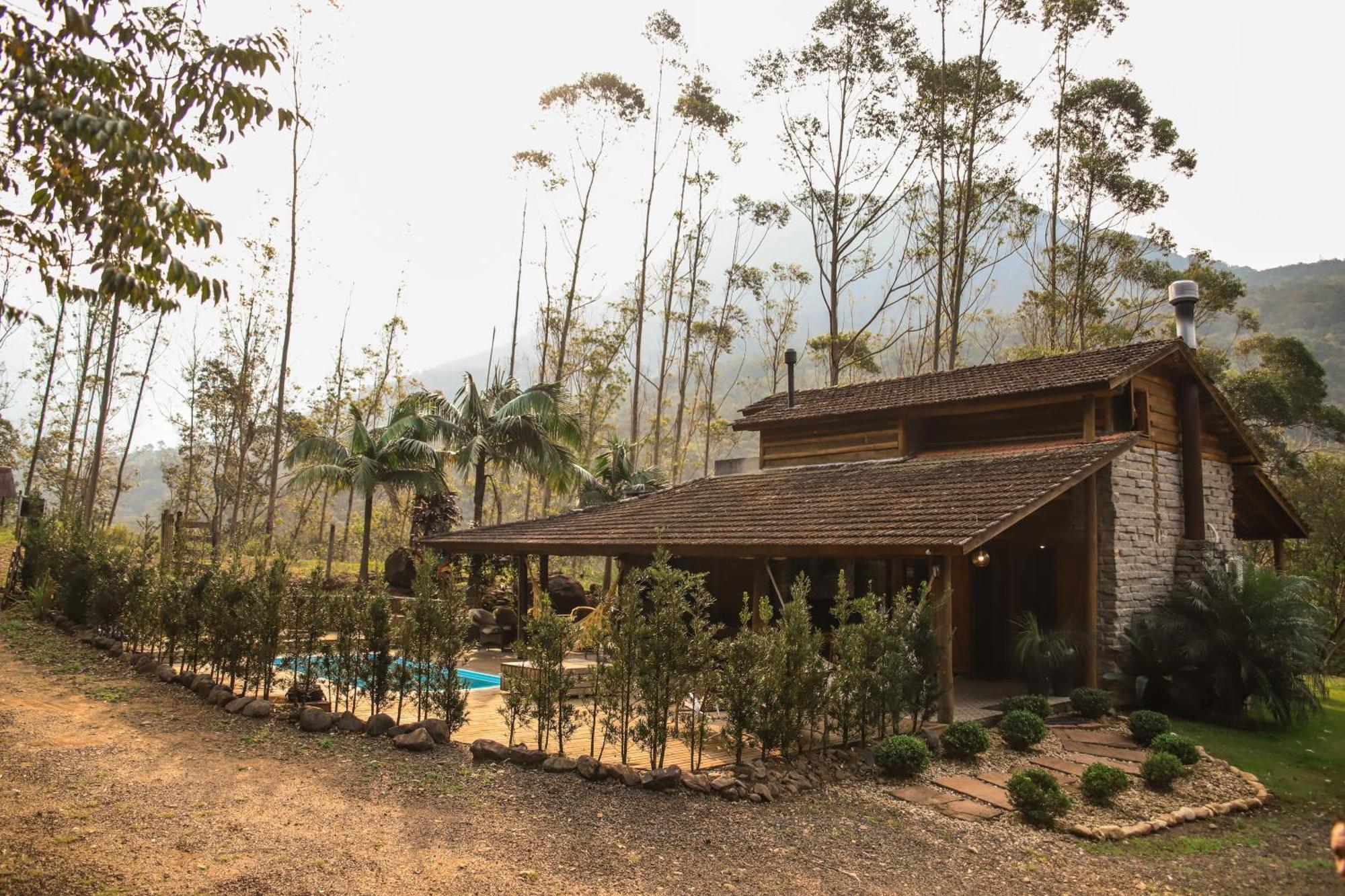 Chale Casa De Pedra, Vivenda Serra Velha, Chales De Montanha Timbe do Sul Exterior photo
